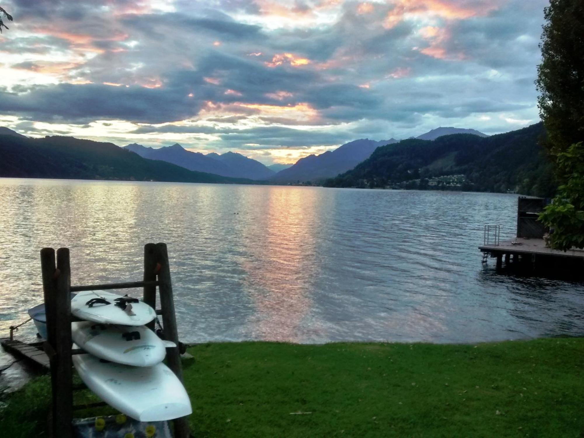 Ferienwohnungen Fischerhaus - Direkt Am See มิลชตัทท์ ภายนอก รูปภาพ