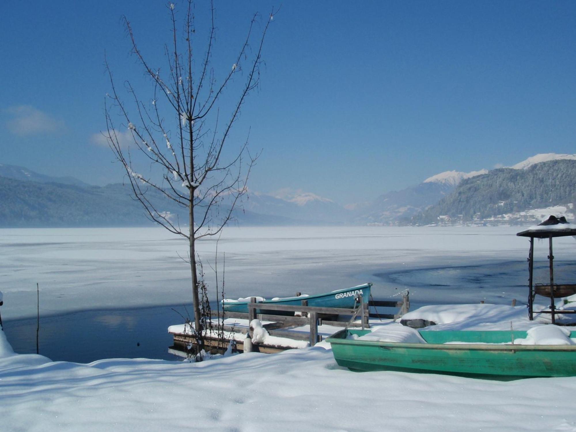 Ferienwohnungen Fischerhaus - Direkt Am See มิลชตัทท์ ภายนอก รูปภาพ