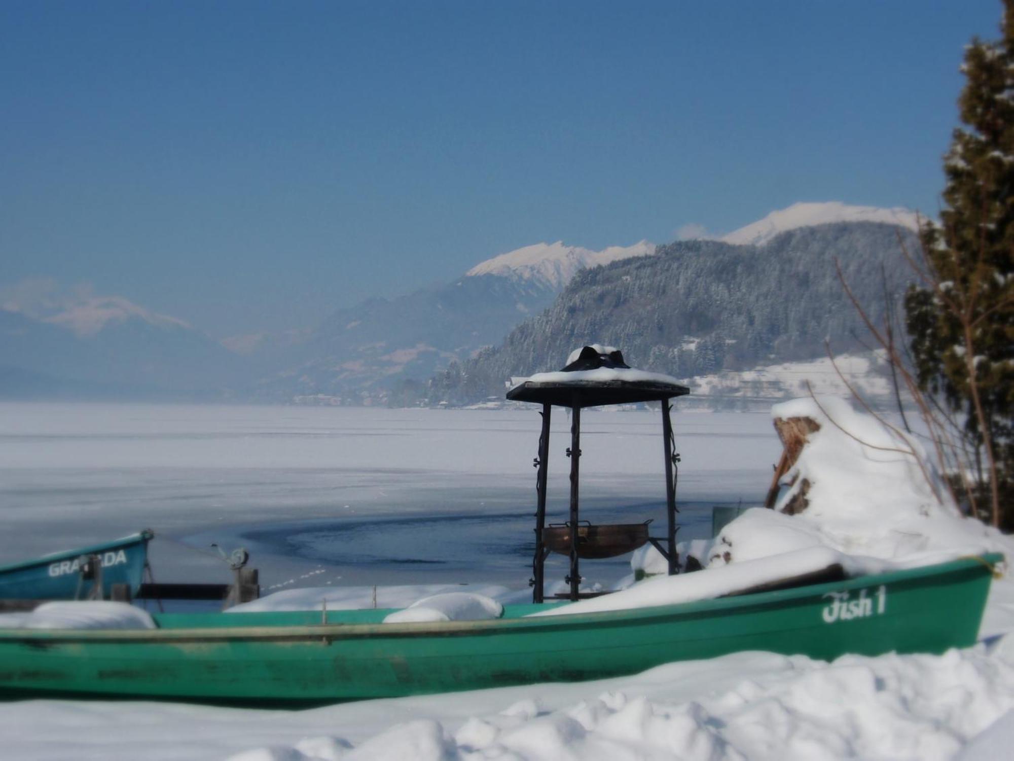 Ferienwohnungen Fischerhaus - Direkt Am See มิลชตัทท์ ภายนอก รูปภาพ