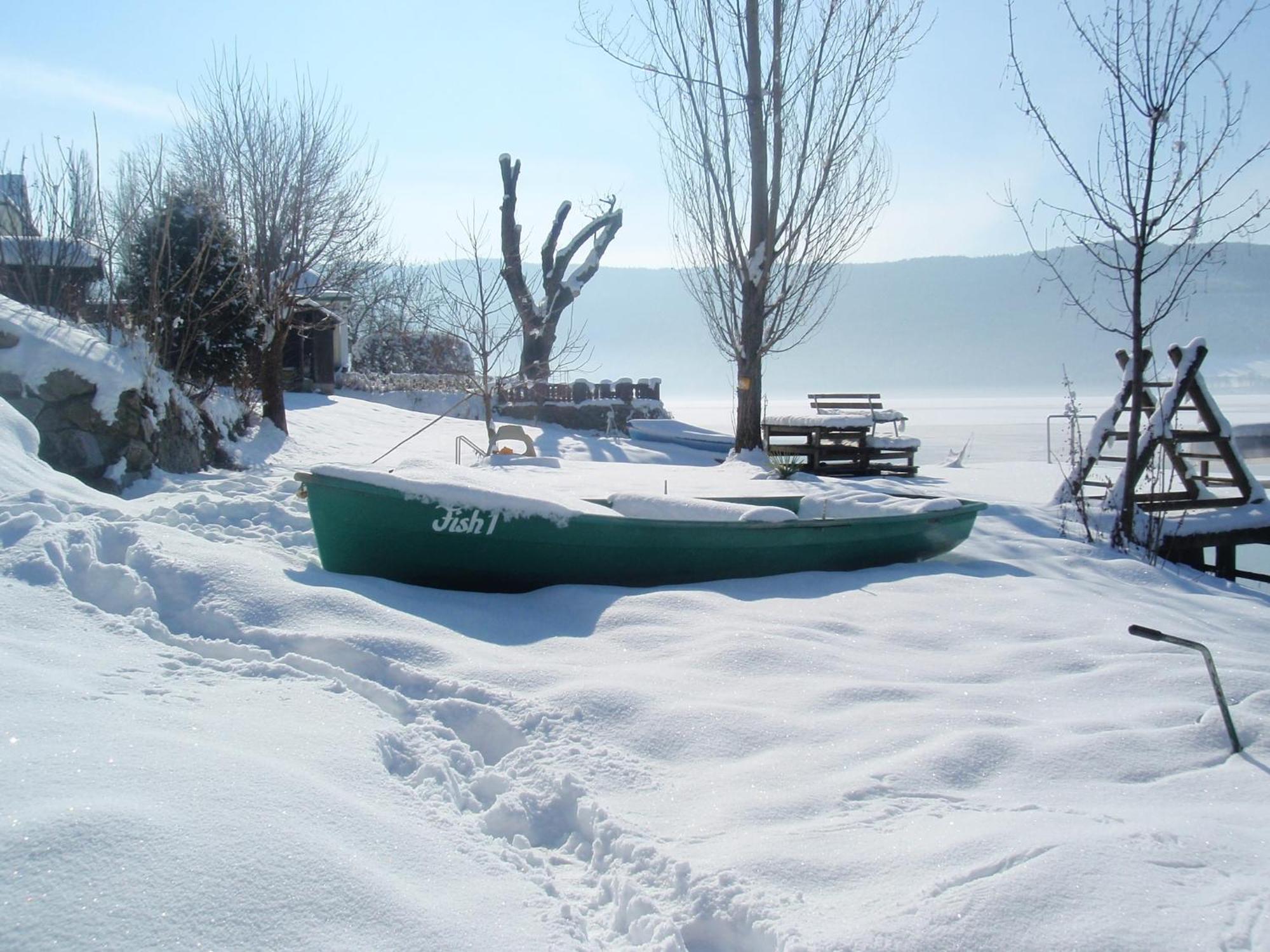 Ferienwohnungen Fischerhaus - Direkt Am See มิลชตัทท์ ภายนอก รูปภาพ